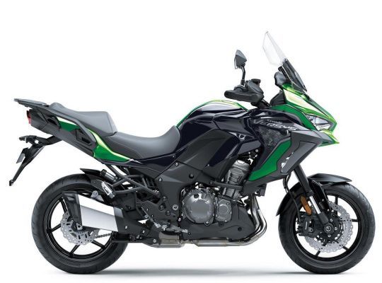 Мотоцикл KAWASAKI VERSYS 1000 SE (Special Edition) - Emerald Blazed Green/Metallic Diablo Black/Metallic Flat Spark Black '2022